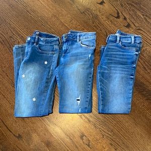 Girls Skinny Jean bundle. J.Crew & Gap